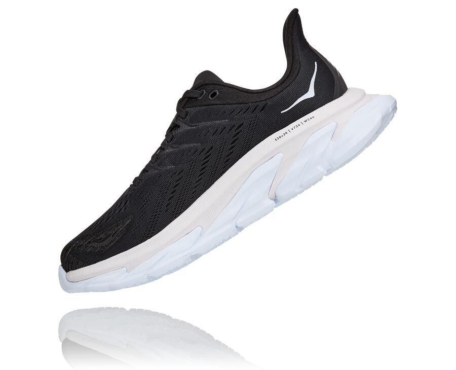 Tenis Hoka One One Masculino Pretas/Branco - Clifton Edge - 302-MSLZKX